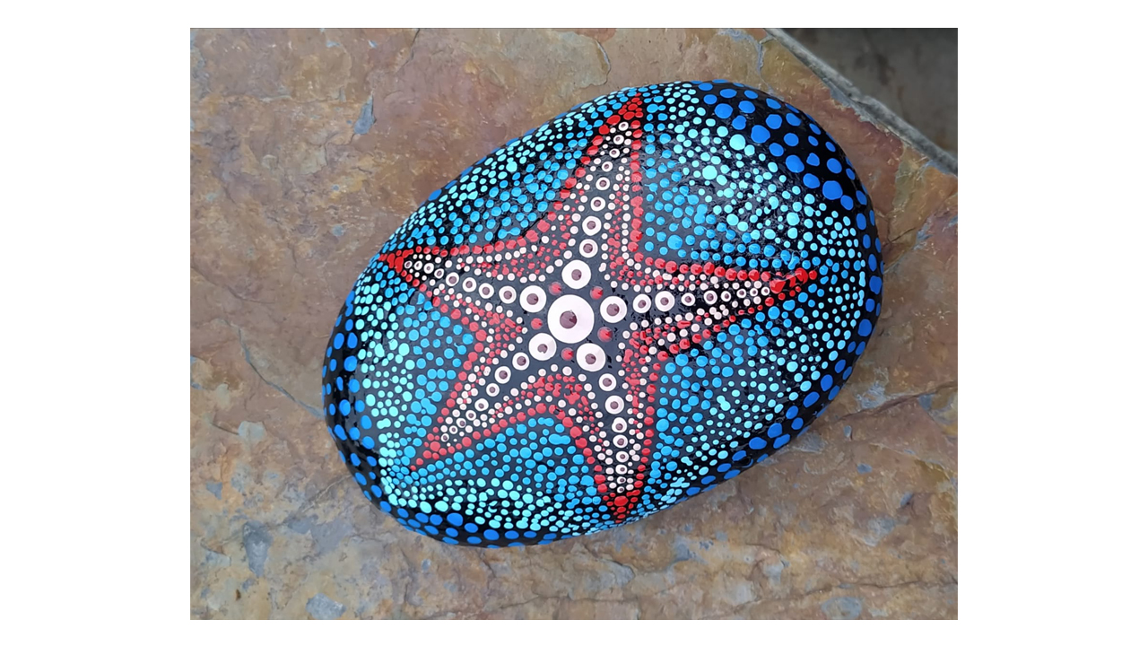 imagen piedra pintada