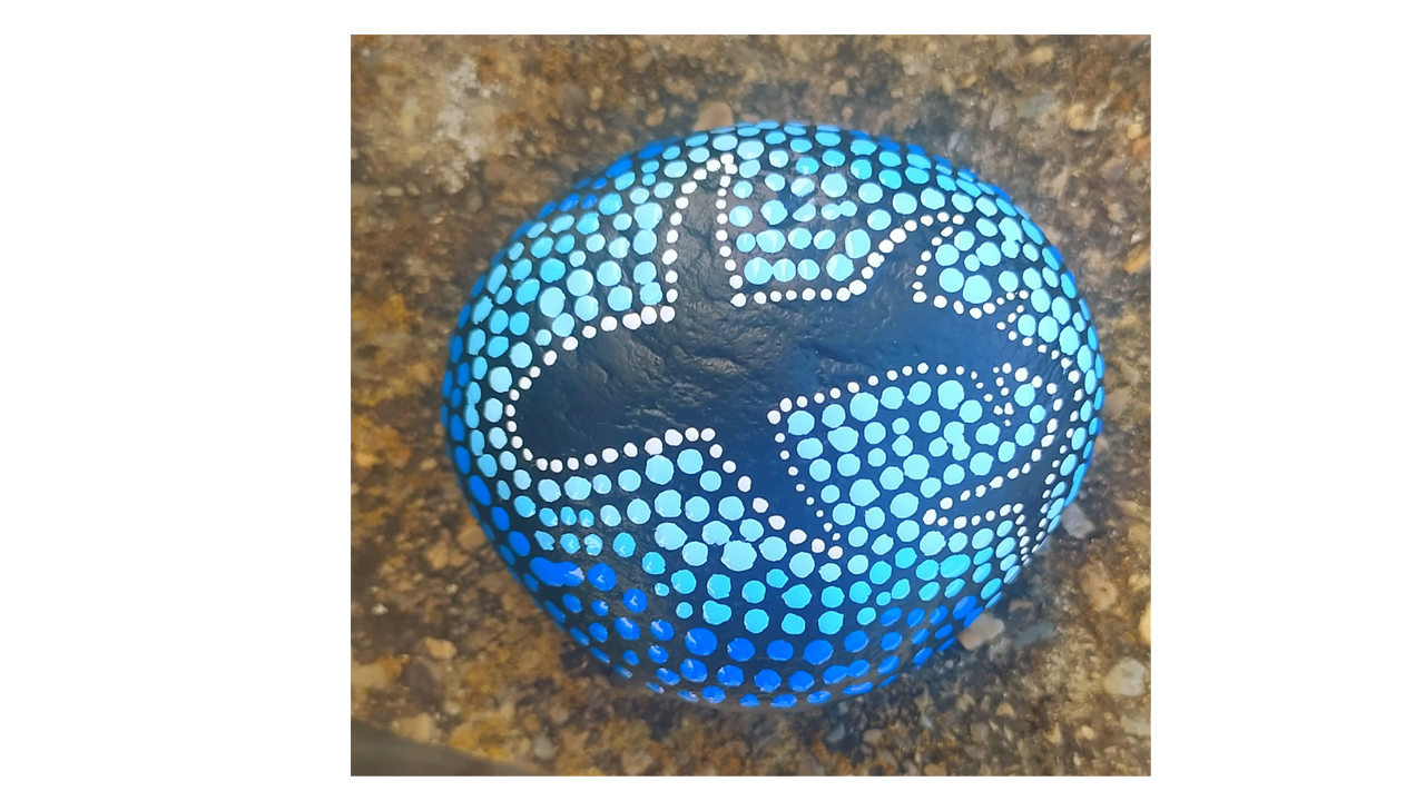 imagen piedra pintada
